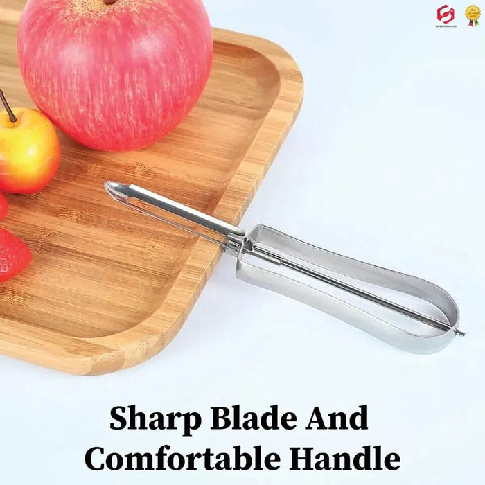 2x Swivel Peeler Potato /Vegetable Peeler High-Quality Stainless Steel Free post