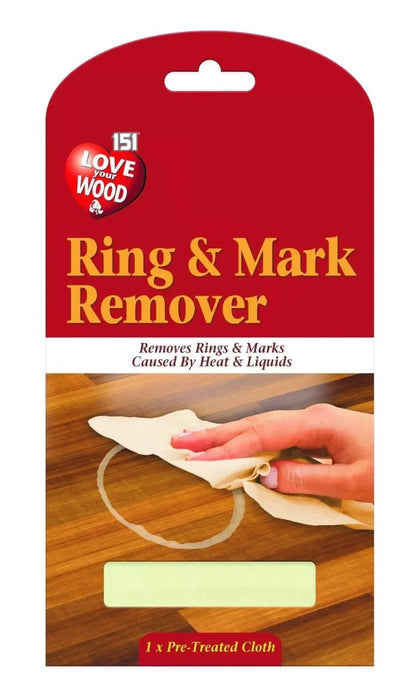 Love Your Wood Ring Remover - Heat & Liquid Mark Stain Eraser for Furniture