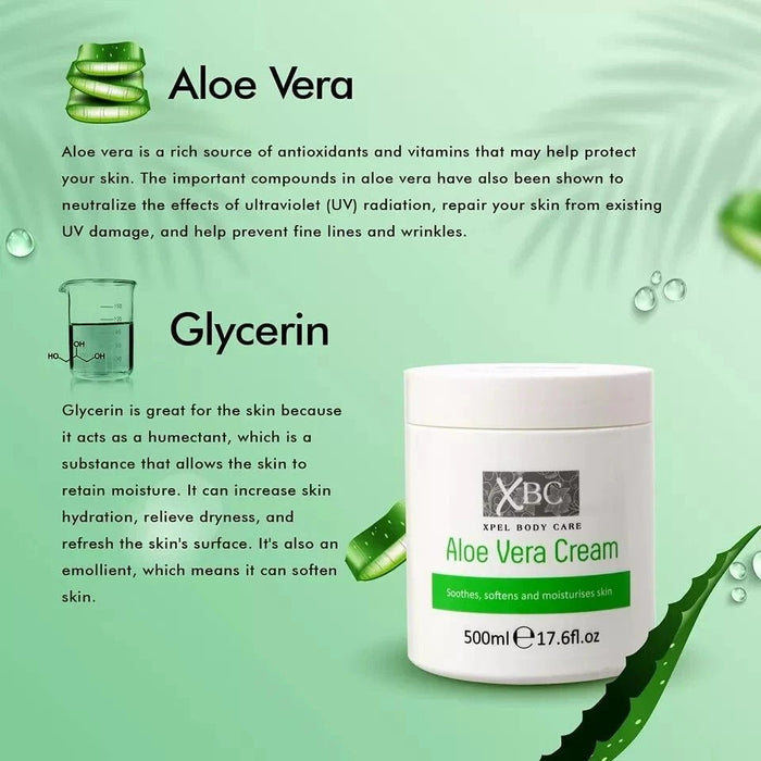 XBC Aloe Vera Cream - 500 ML