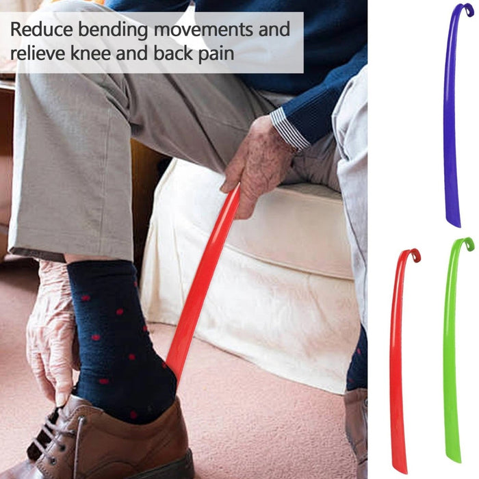 Long Shoe Horn Shoehorn Boot Shoe Remover Disability Mobility Aid Flexible Stick