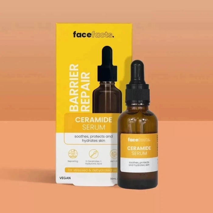 Face Facts Ceramide & Hyaluronic Acid Facial Serum 30ml – Hydrating Skin Booster