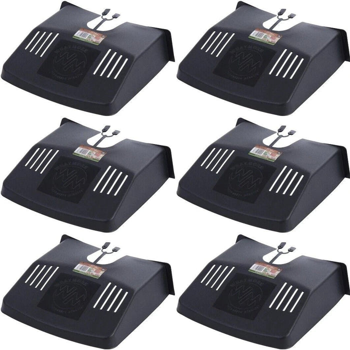 6x Wham Drain Cover Outdoor Garden Gutter Pipe Tidy Leaves Protector Heavy Duty