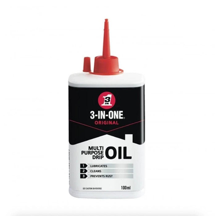 2 x 3 In 1 Oil 100ml Multi-Purpose Drip Oil Prevents Rust Lubes Cleans Pipework