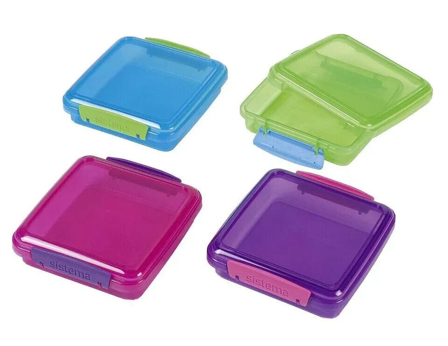 Sistema Lunch Sandwich Box 450ml - 1 x  Assorted Colour Storage Container