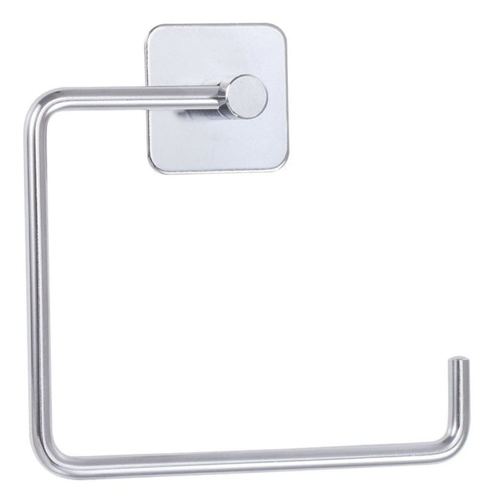 Stainless Steel Toilet Roll Holder – Chrome Adhesive or Screw Mount