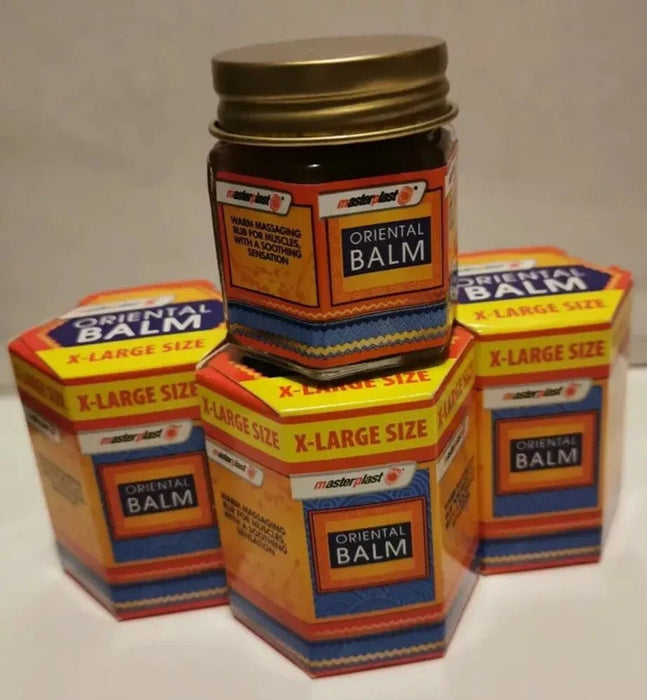 3 x Masterplast XL Oriental Balm, Warm Massaging Rub for Muscles & Joints 3x36g