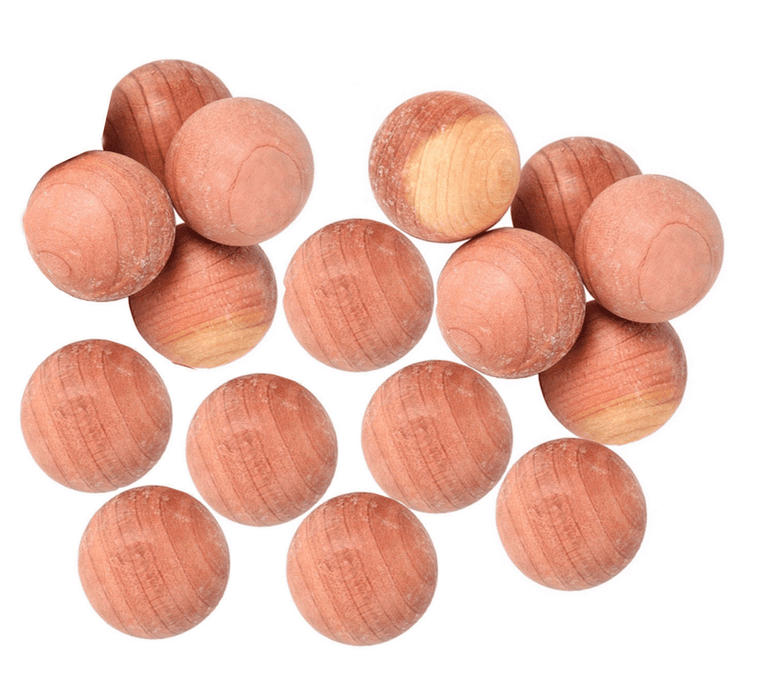 16/160pcs Cedar Wood Moth Balls Insects Free Clothes Drawer 100% Natural Rings