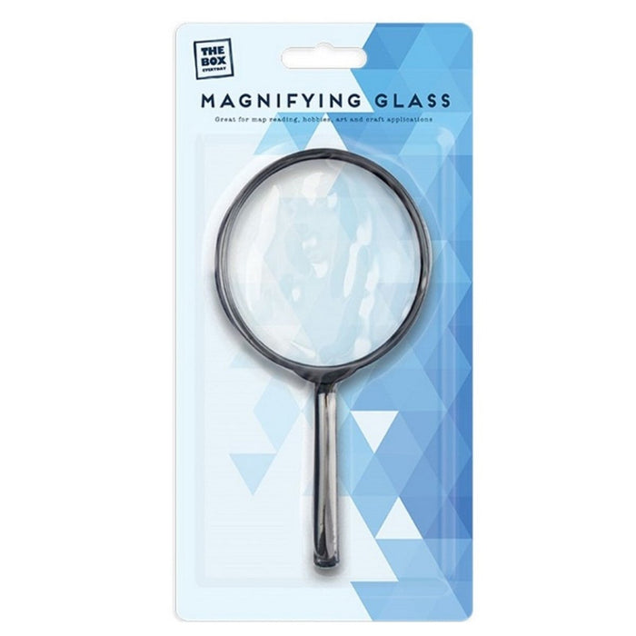 Pocket Magnifying Glass 90mm Large Magnifier Reading Glass Lens 5x Handheld Aid