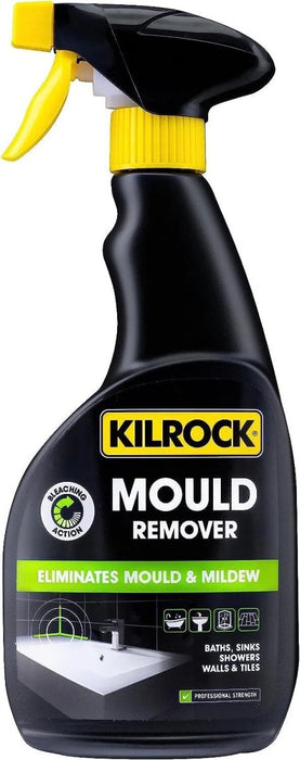BLACK MOULD MILDEW SPRAY REMOVER READY TO USE FOR WALLS 500ML KILROCK NEW