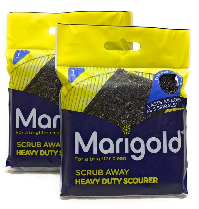 Marigold Scourer Pads Scrub Away for Deep Cleaning of Pots Pan & grill - 2