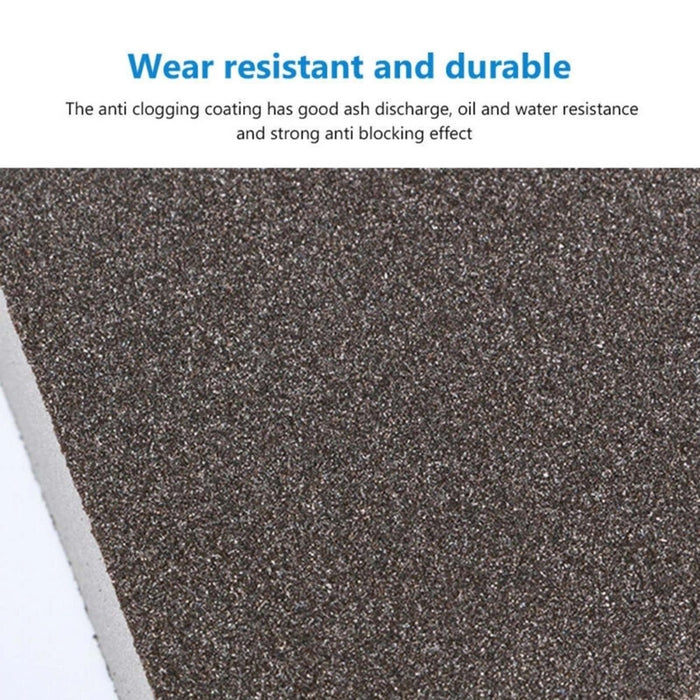 6x Foam Sanding Block Cleaning Pad Wet/Dry Blocks Grinding Sanding Fine Sponge