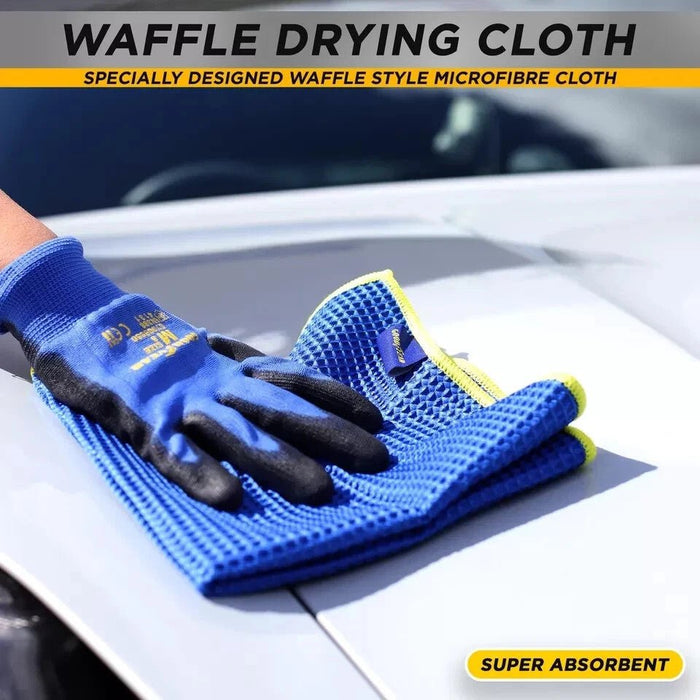 Goodyear Microfibre Car Drying Towel Absorbent Large Edgeless Detailing Cloth