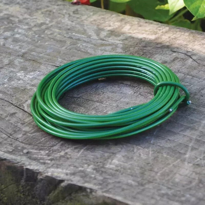 Garden Wire Green Multi Purpose Thick Heavy Duty 3mm x 5m