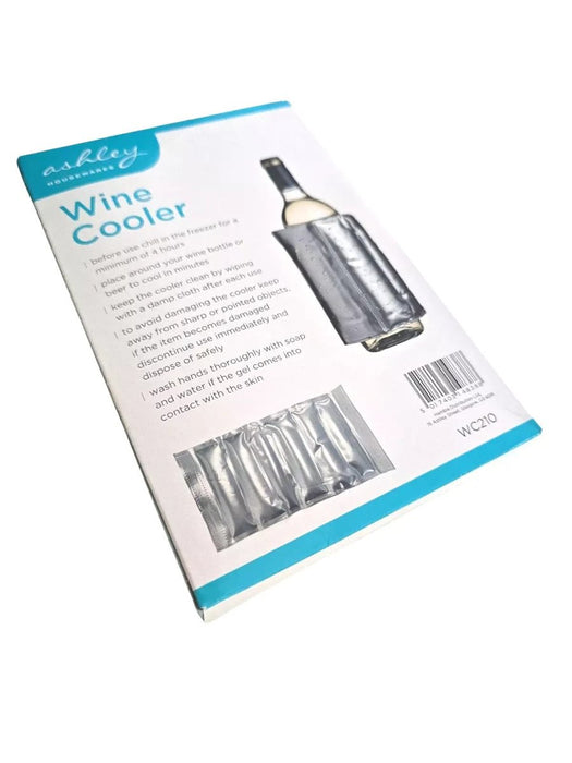 Wine Bottle Cooler Sleeve Slip On Cooling Sleeve Chiller Gel Pad No Ice Cool Bag