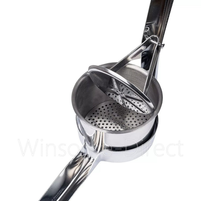 Stainless Steel Potato Ricer Masher Hand Held Puree Vegetable Fruit Maker