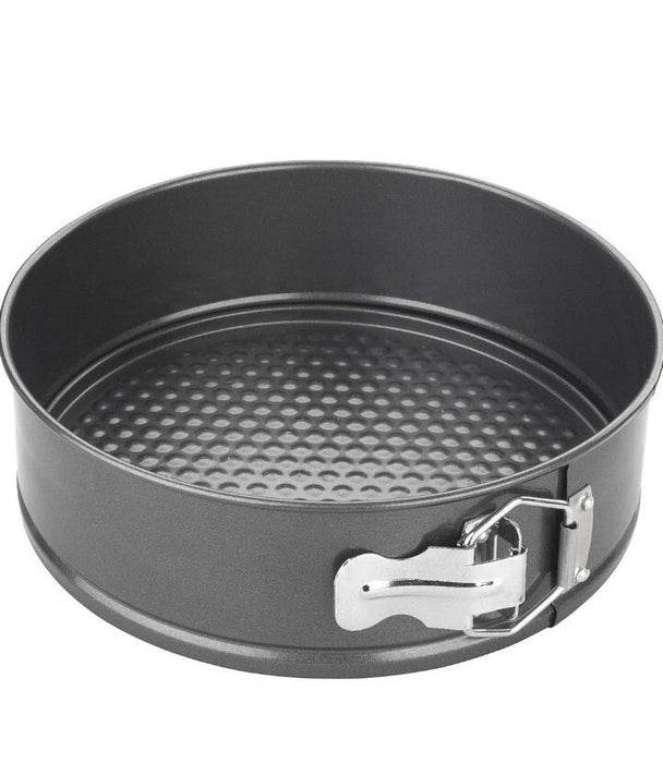 2 X springform cake tin 7 Inches Loose Bottom Baking Cake Tins Non Stick Metal