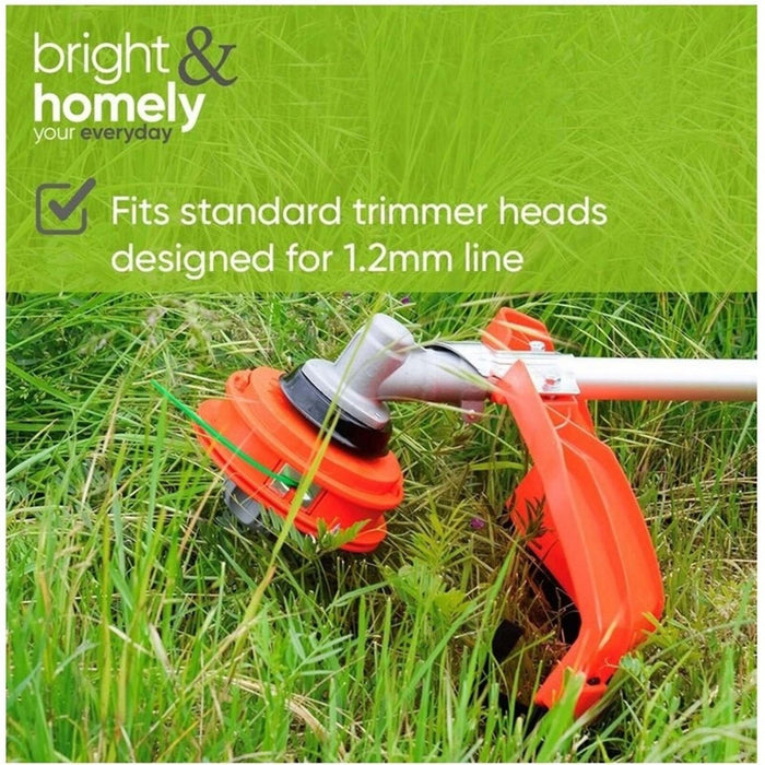 Garden Strimmer Trimmer Line Cord Nylon Universal Garden Grass Wire 1.2mm x 15m