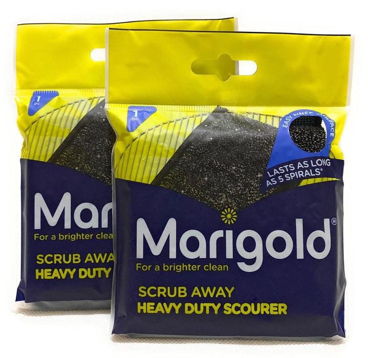 Marigold Scourer Pads Scrub Away for Deep Cleaning of Pots Pan & grill - 2