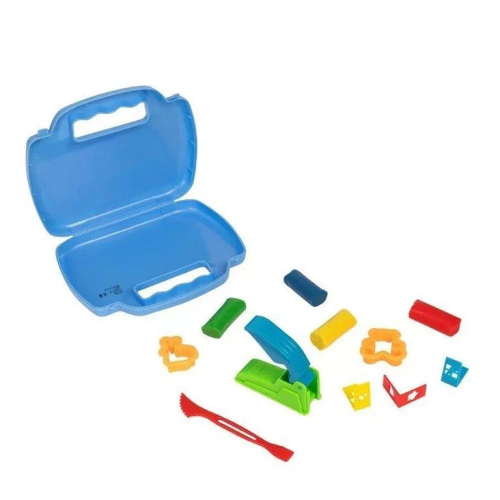 Mini Play Dough Designer Set in Carry Case - Craft Model Clay, Party Bag Filler