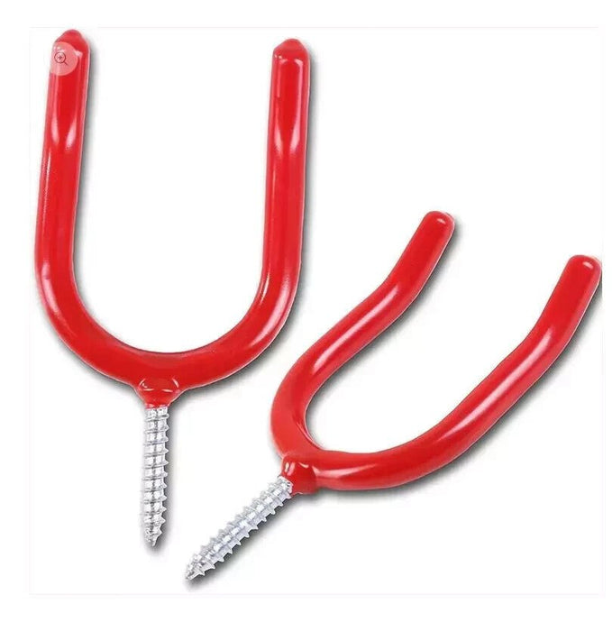 GARAGE HOOKS U Shaped X12 Storage Garden Tools Spade Mop Brush Utility Screw In