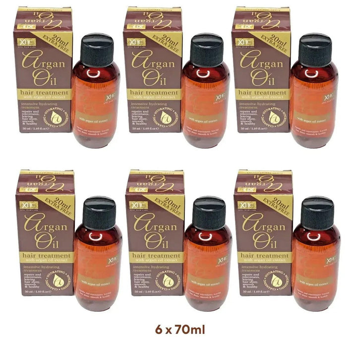 6 x Argan Oil Hair Treatment Intensive Repair Hydrating 50ml + 20% Extra each