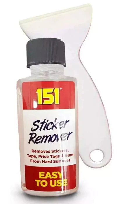 Sticker Remover Kit Scraper Remove Tape Gum Sticky Paint Wood Glass Tags New 151