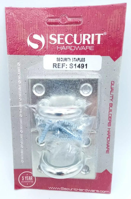 Security Staples Wall Chain Plate Staple Stable Tie Mooring Anchor Dog Ring Rope