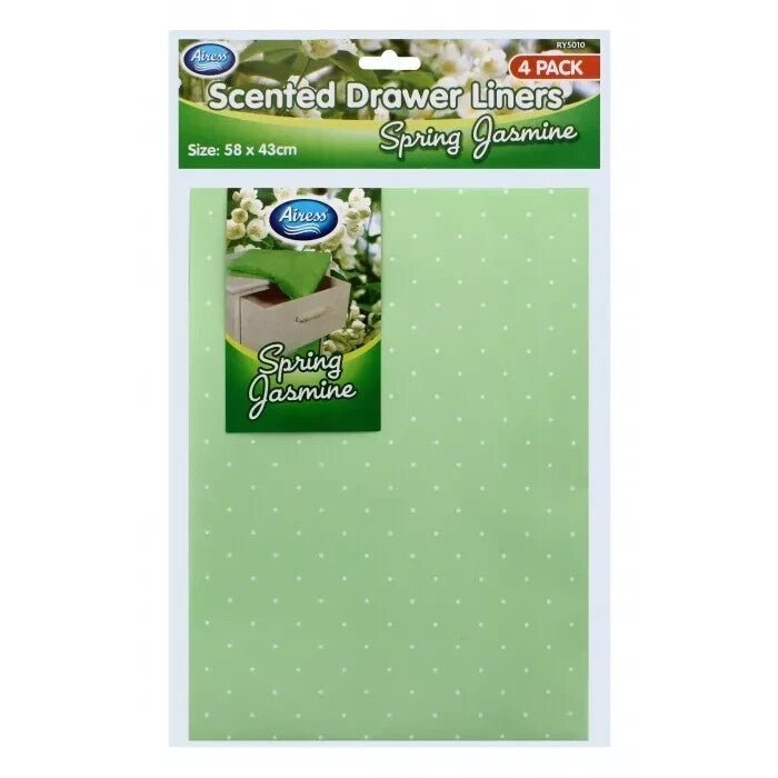 16 PACK Scented Drawer Liner Sheets Jasmine Rose Lavender Ocean 58x43cm UK