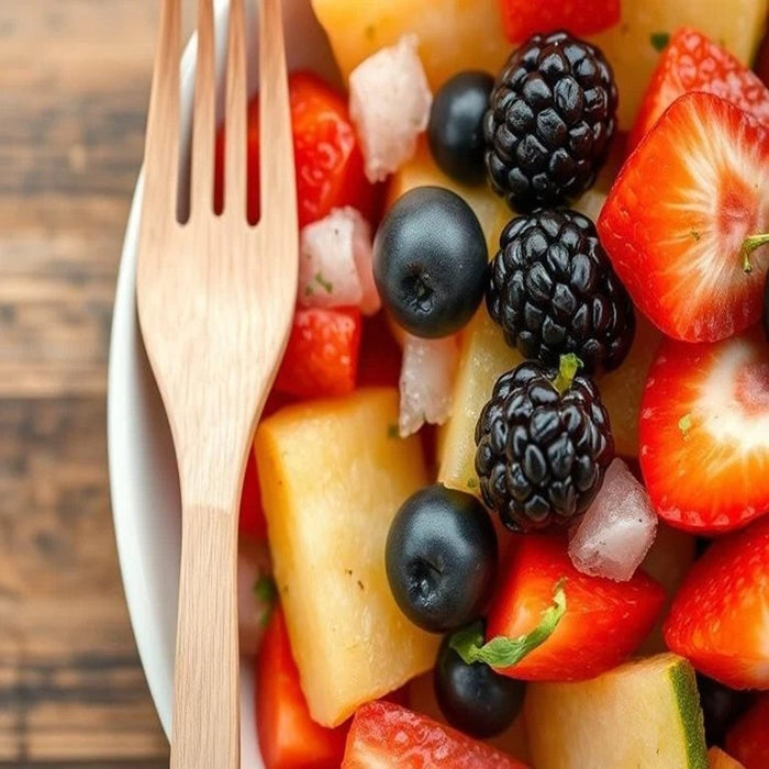 24pcs Wooden Forks Disposable Table Cutlery Biodegradable Party Wedding Catering