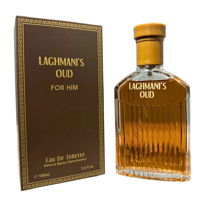 Laghmani's Oud Brown Men's Aftershave Eau de Toilette 100ML FREE DELIVERY!