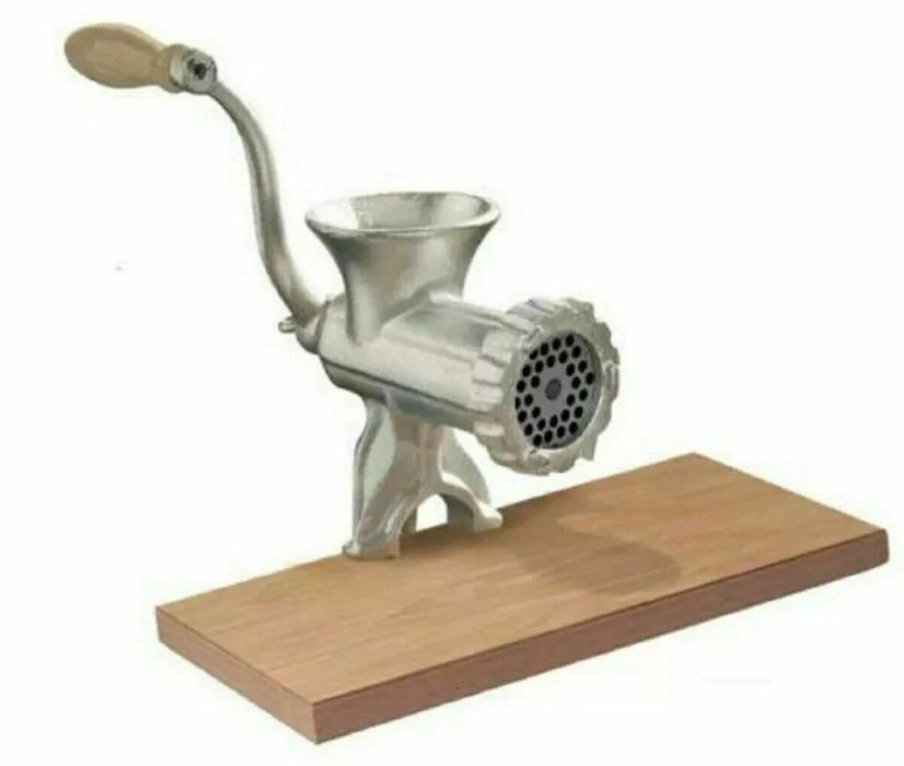 Hand Operated Cast Iron Manual Rotary Beef Sausage Maker Meat Mincer Grinder 5