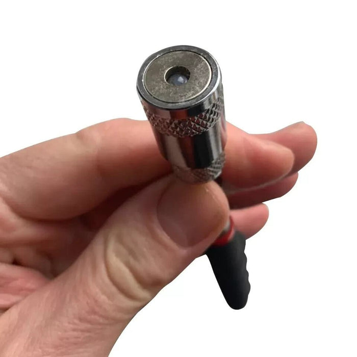 LED Light Telescopic Magnetic Pick Up Rod Tool Stick Extending Magnet Rolson