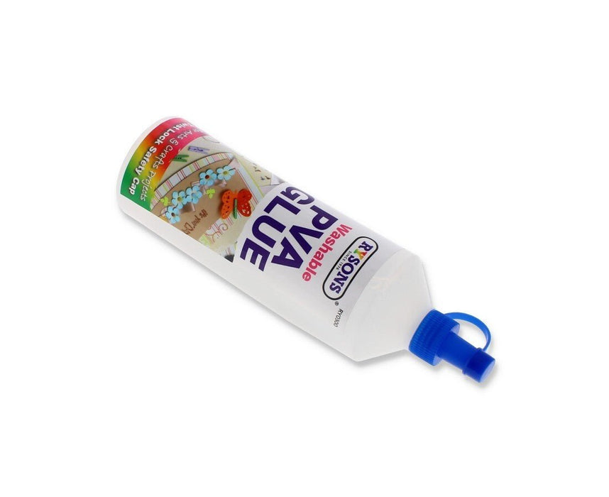 PVA Glue 500ML Washable Kids Safe Ideal For School Craft Home Office NON Toxic