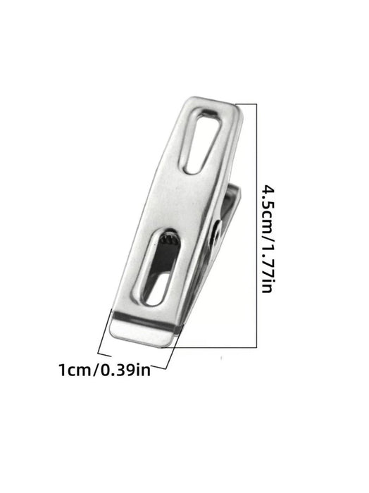 20pc Super Strong Stainless Steel Clothes Pegs Washing Line Laundry Clip Garden