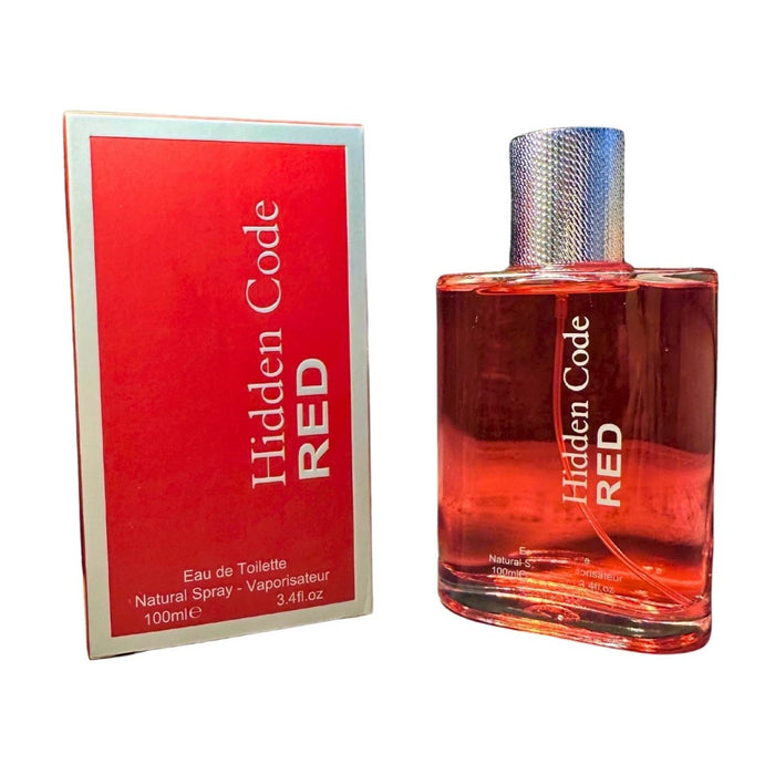 Hidden Code RED Men's Aftershave Eau de Toilette 100ML FREE DELIVERY