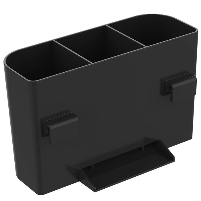 2 Tier Folding Dish Drainer Rack Cutlery Holder Drip Tray Sink Drying Plate Bowl