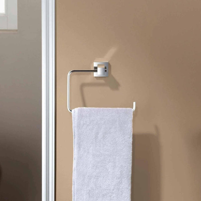 Stainless Steel Toilet Roll Holder – Chrome Adhesive or Screw Mount