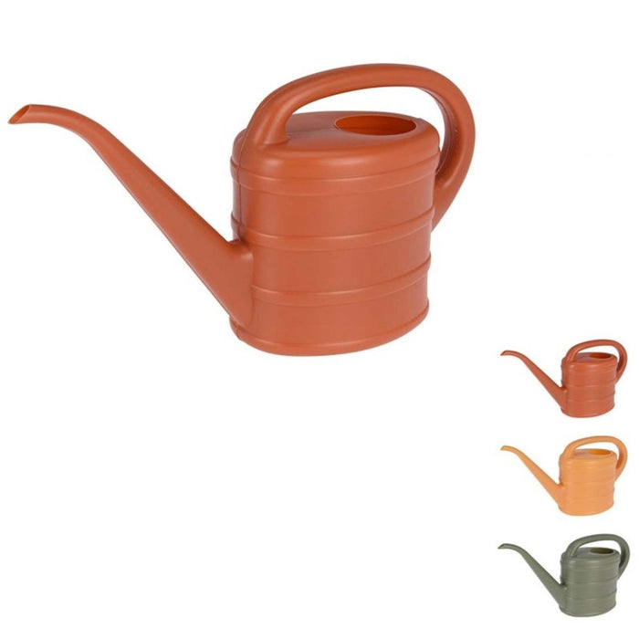 Plastic Watering Can Long Reach Spout Garden Flower Plants Indoor Outdoor 1.2Ltr