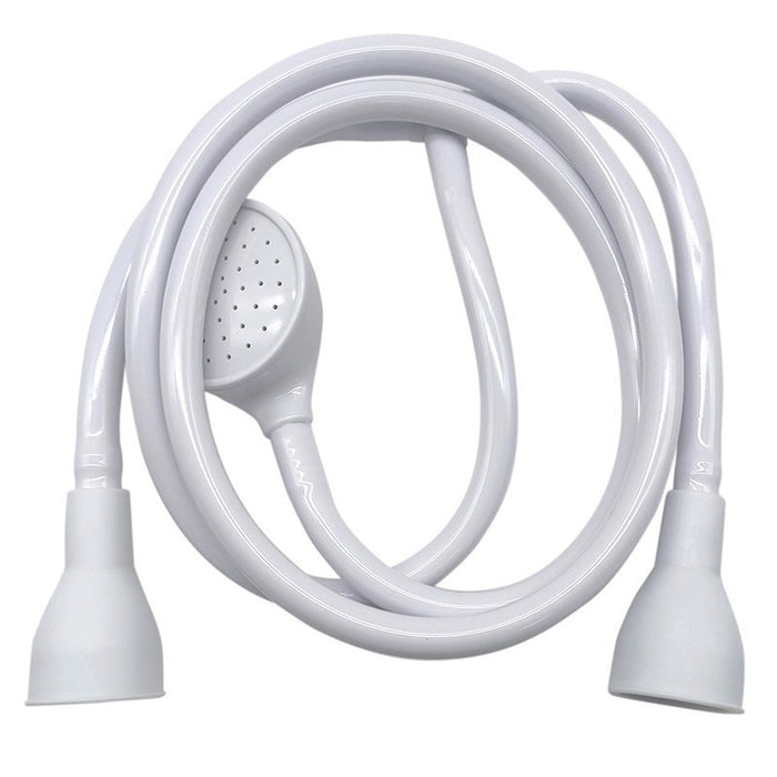 Double Tap Bath Sink Shower Head Hose Spray Pipe Tub Attachment