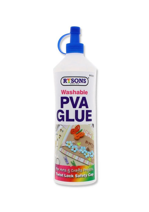 PVA Glue 500ML Washable Kids Safe Ideal For School Craft Home Office NON Toxic