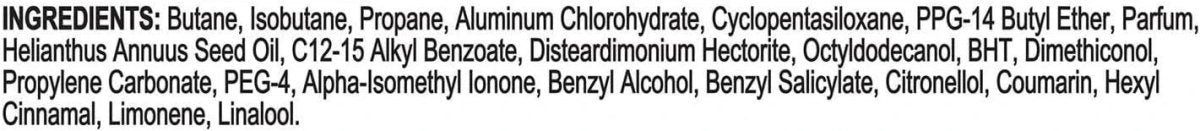 6 x 250ml Dove Cucumber & Green Tea Scent Anti-perspirant Deodorant Body Spray