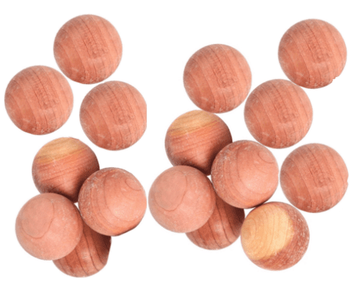 16/160pcs Cedar Wood Moth Balls Insects Free Clothes Drawer 100% Natural Rings