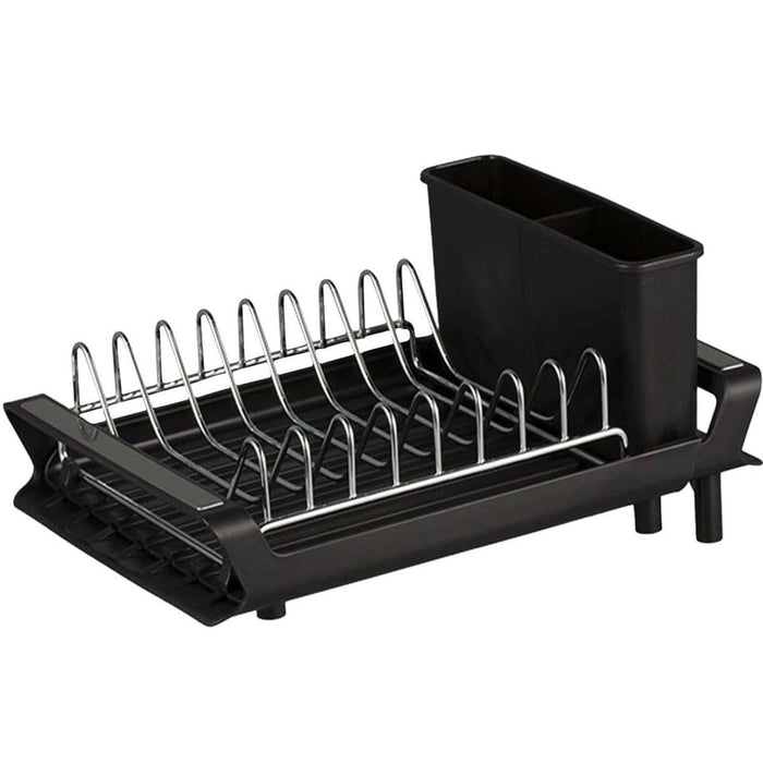 Expandable Dish Rack Drying Drainer Cutlery Holder Kitchen Sink Tray Plate Drip