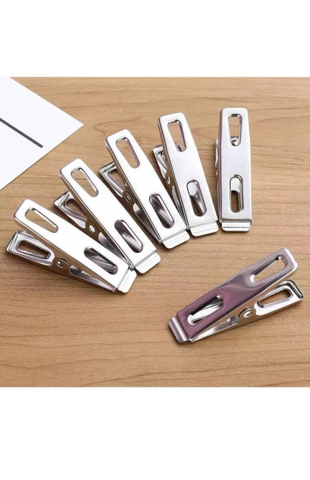 20pc Super Strong Stainless Steel Clothes Pegs Washing Line Laundry Clip Garden