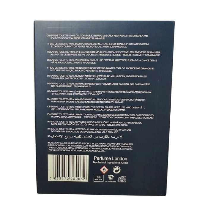 Musk Noir Men's Aftershave Eau de Toilette 100ML FREE DELIVERY! New Arrival