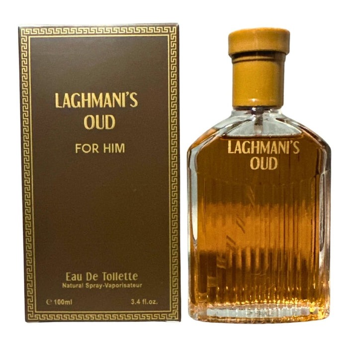 Laghmani's Oud Brown Men's Aftershave Eau de Toilette 100ML FREE DELIVERY!