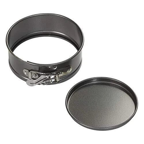 Chef Aid 12cm 4 ¾ inch Non-stick Spring form Cake Tin, Round cake pan with