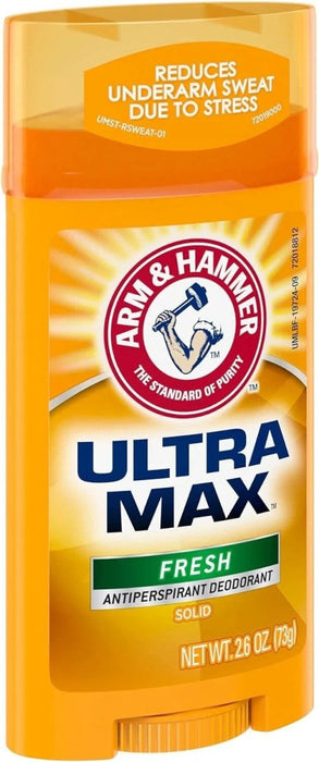 Arm & Hammer, UltraMax, Solid Antiperspirant Deodorant, Fresh, 2.6 oz (73 g)