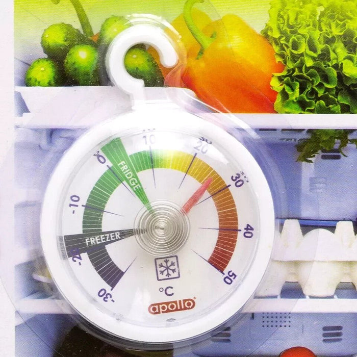 Fridge Freezer Thermometer 2 Pack Hanging Temperature Gauge Refrigerator