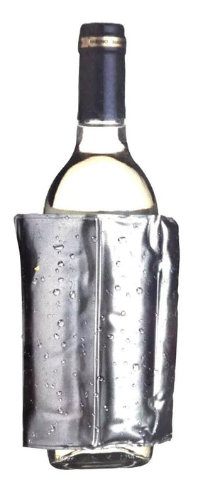 Wine Bottle Cooler Sleeve Slip On Cooling Sleeve Chiller Gel Pad No Ice Cool Bag